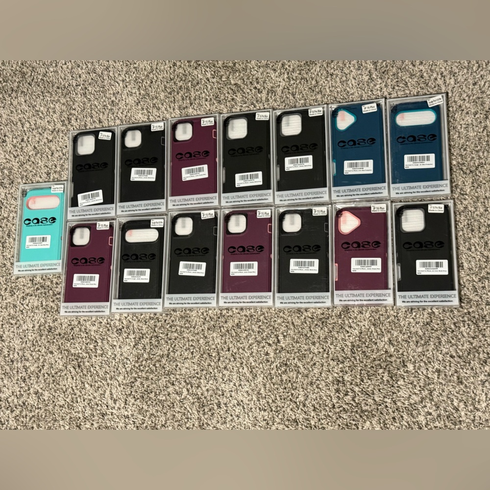 Hardshell Cell Phone Cases with 2 screen protectors
